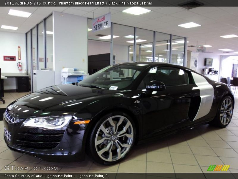  2011 R8 5.2 FSI quattro Phantom Black Pearl Effect