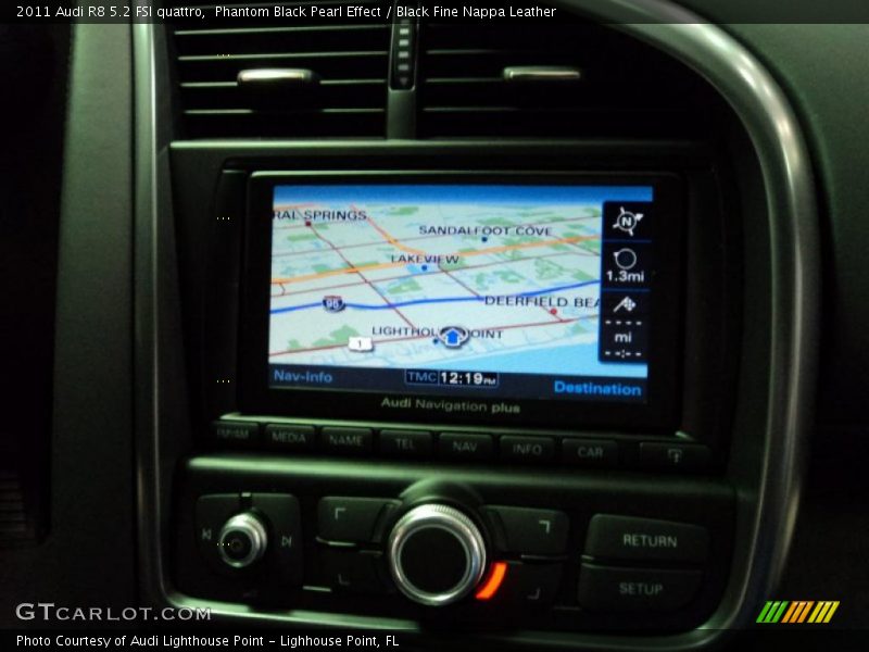 Navigation of 2011 R8 5.2 FSI quattro