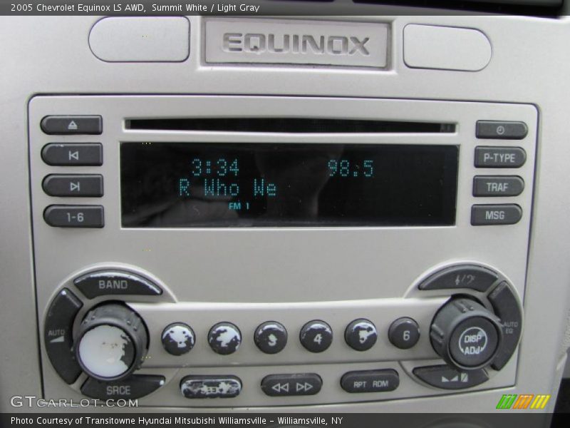 Summit White / Light Gray 2005 Chevrolet Equinox LS AWD