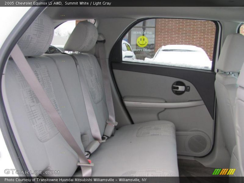 Summit White / Light Gray 2005 Chevrolet Equinox LS AWD