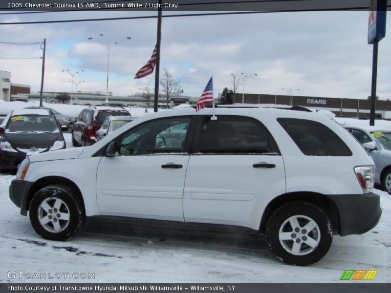 Summit White / Light Gray 2005 Chevrolet Equinox LS AWD