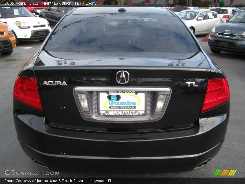 Nighthawk Black Pearl / Ebony 2005 Acura TL 3.2
