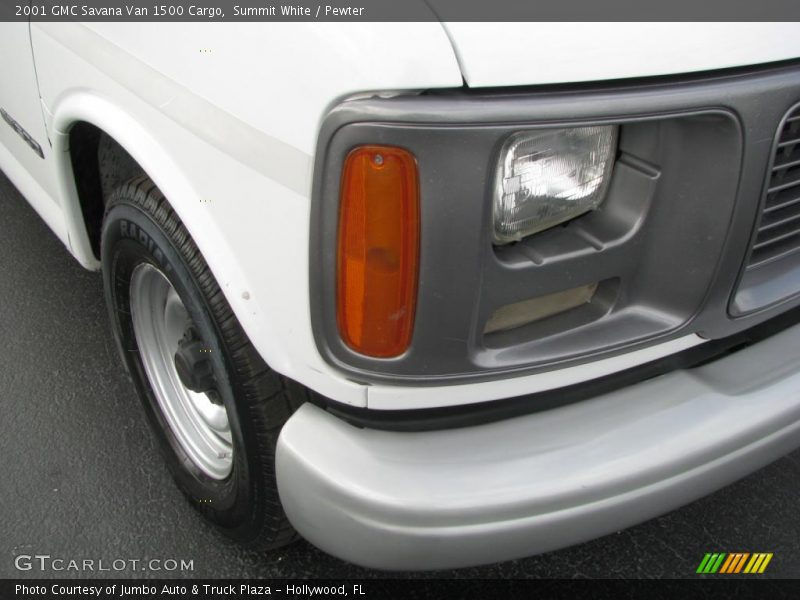 Summit White / Pewter 2001 GMC Savana Van 1500 Cargo