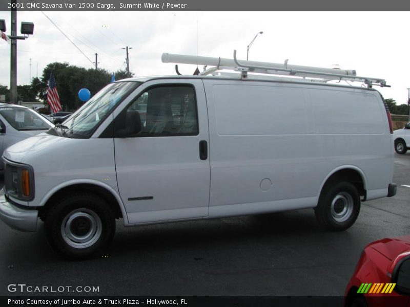 Summit White / Pewter 2001 GMC Savana Van 1500 Cargo