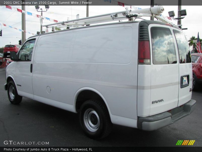 Summit White / Pewter 2001 GMC Savana Van 1500 Cargo