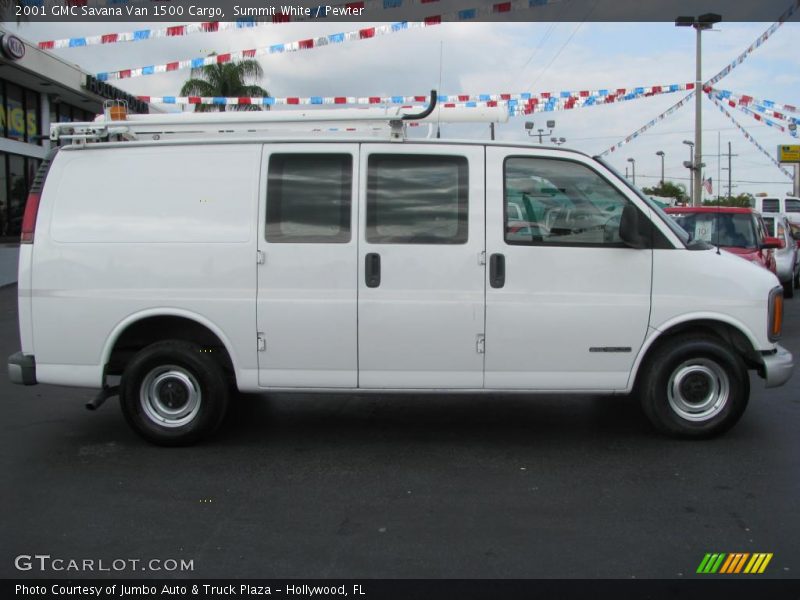 Summit White / Pewter 2001 GMC Savana Van 1500 Cargo
