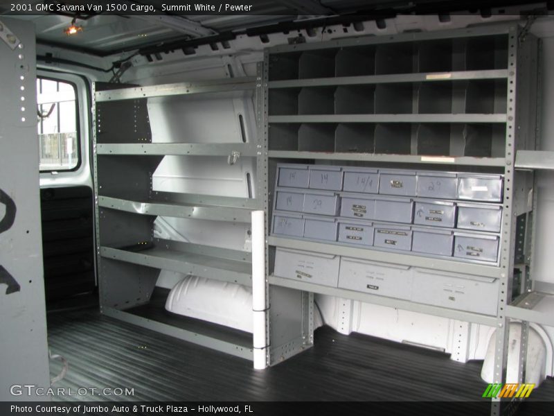 Summit White / Pewter 2001 GMC Savana Van 1500 Cargo