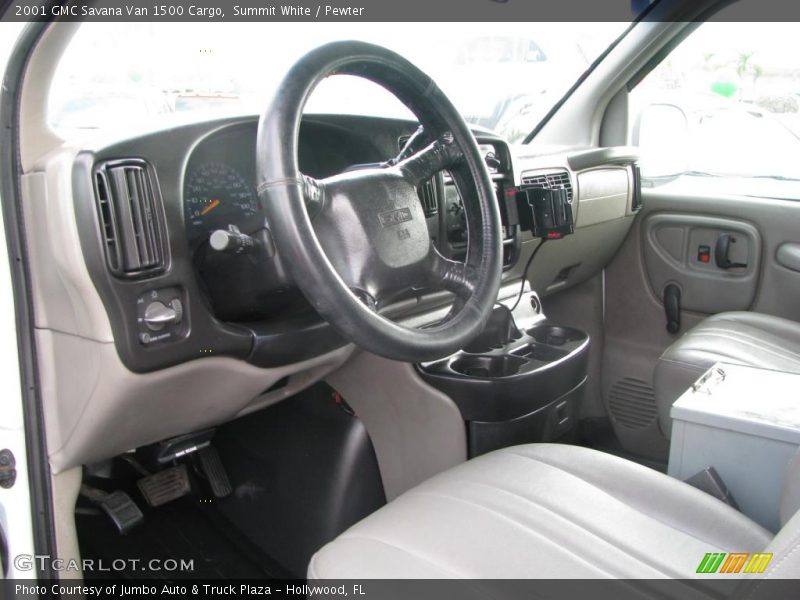 Summit White / Pewter 2001 GMC Savana Van 1500 Cargo