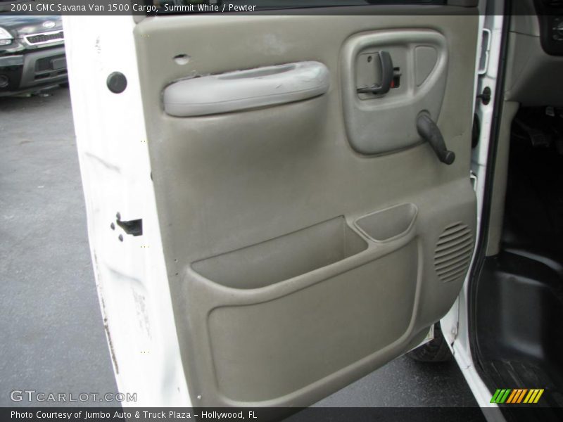 Summit White / Pewter 2001 GMC Savana Van 1500 Cargo