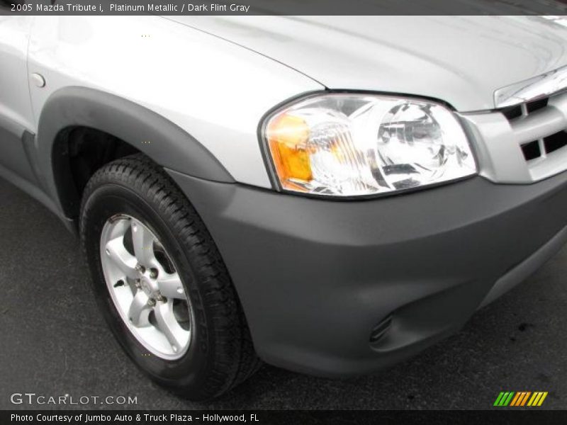 Platinum Metallic / Dark Flint Gray 2005 Mazda Tribute i