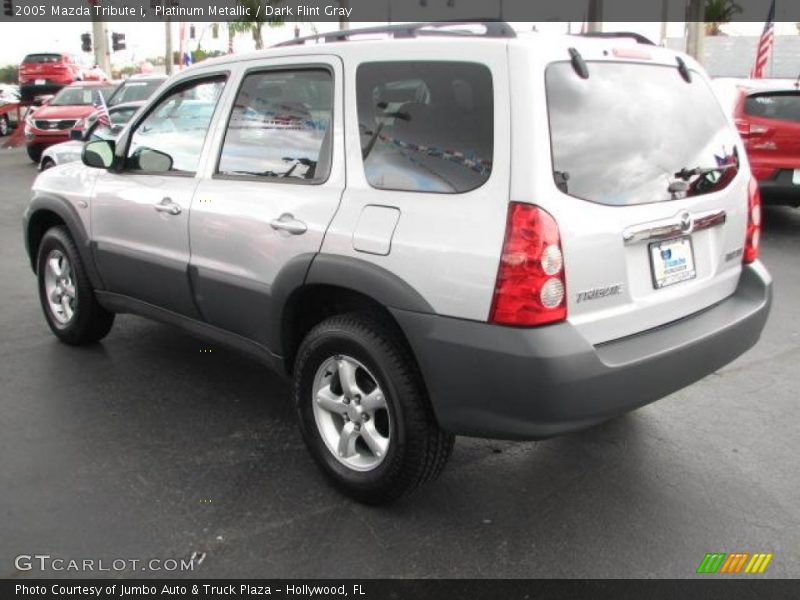 Platinum Metallic / Dark Flint Gray 2005 Mazda Tribute i