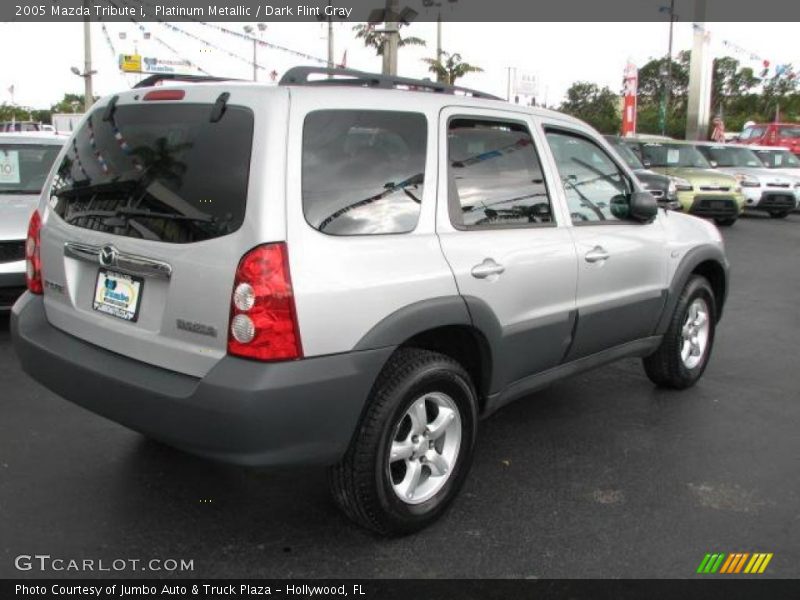 Platinum Metallic / Dark Flint Gray 2005 Mazda Tribute i