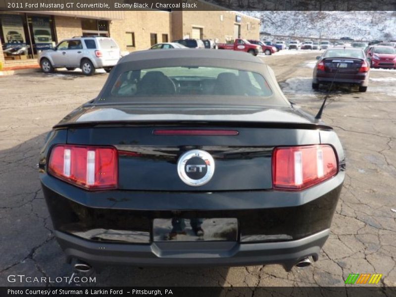  2011 Mustang GT Convertible Ebony Black