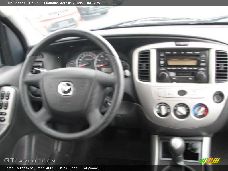 Platinum Metallic / Dark Flint Gray 2005 Mazda Tribute i