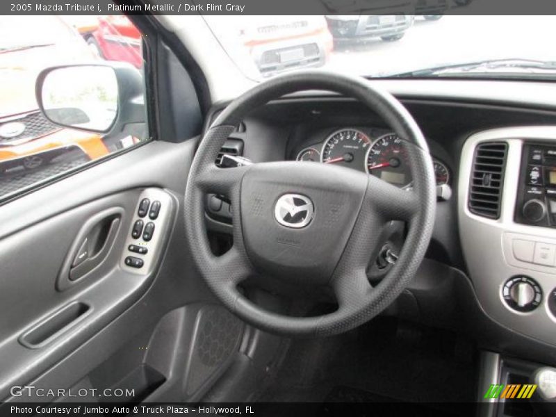 Platinum Metallic / Dark Flint Gray 2005 Mazda Tribute i