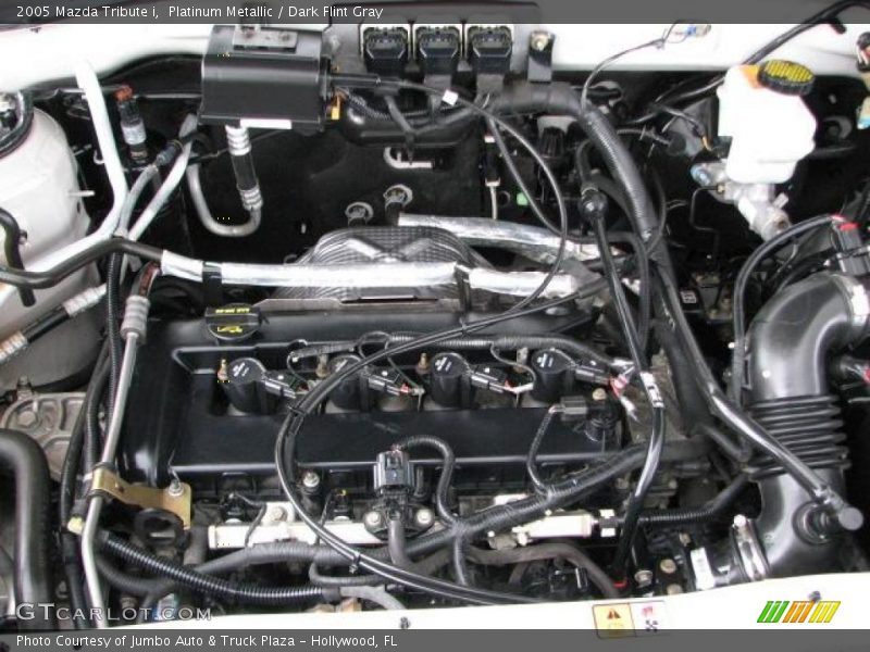 Platinum Metallic / Dark Flint Gray 2005 Mazda Tribute i