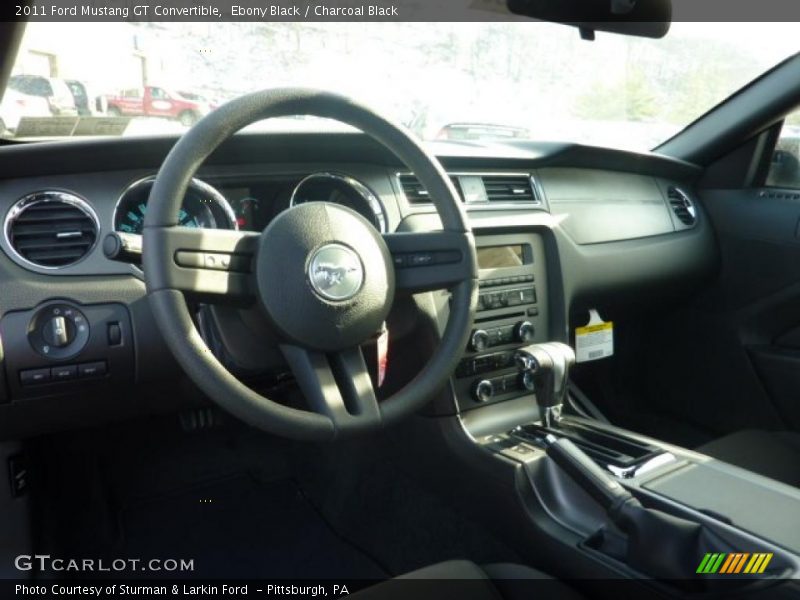 Dashboard of 2011 Mustang GT Convertible