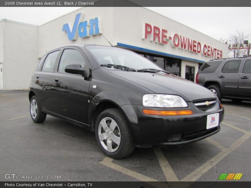 Black / Charcoal 2008 Chevrolet Aveo Aveo5 LS