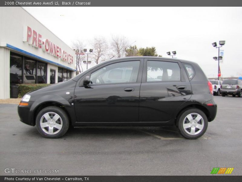 Black / Charcoal 2008 Chevrolet Aveo Aveo5 LS