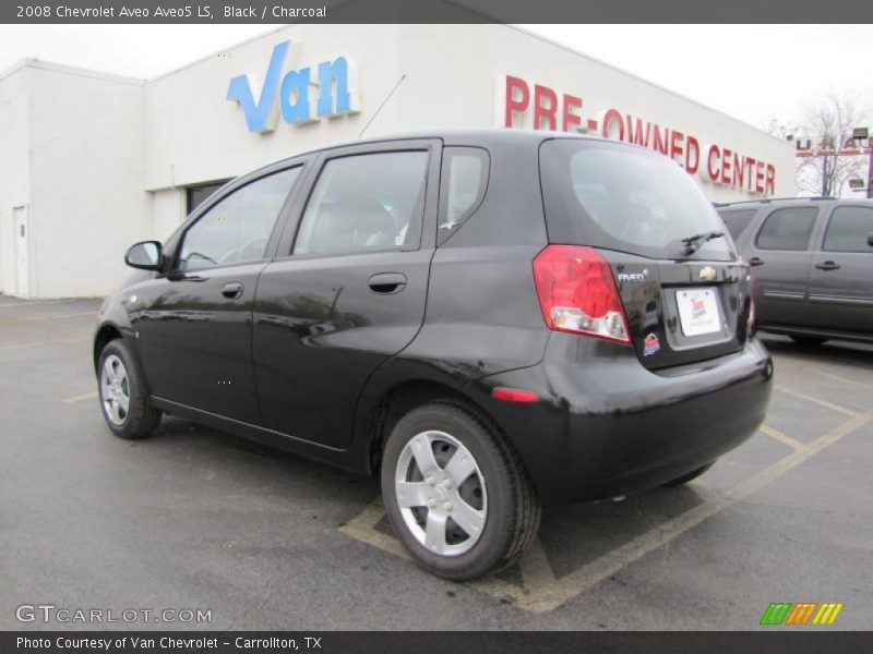 Black / Charcoal 2008 Chevrolet Aveo Aveo5 LS