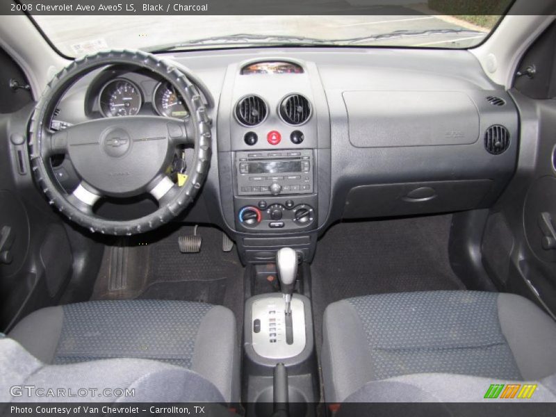Black / Charcoal 2008 Chevrolet Aveo Aveo5 LS