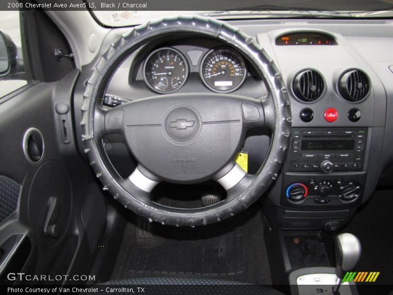 Black / Charcoal 2008 Chevrolet Aveo Aveo5 LS