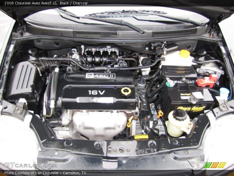 Black / Charcoal 2008 Chevrolet Aveo Aveo5 LS