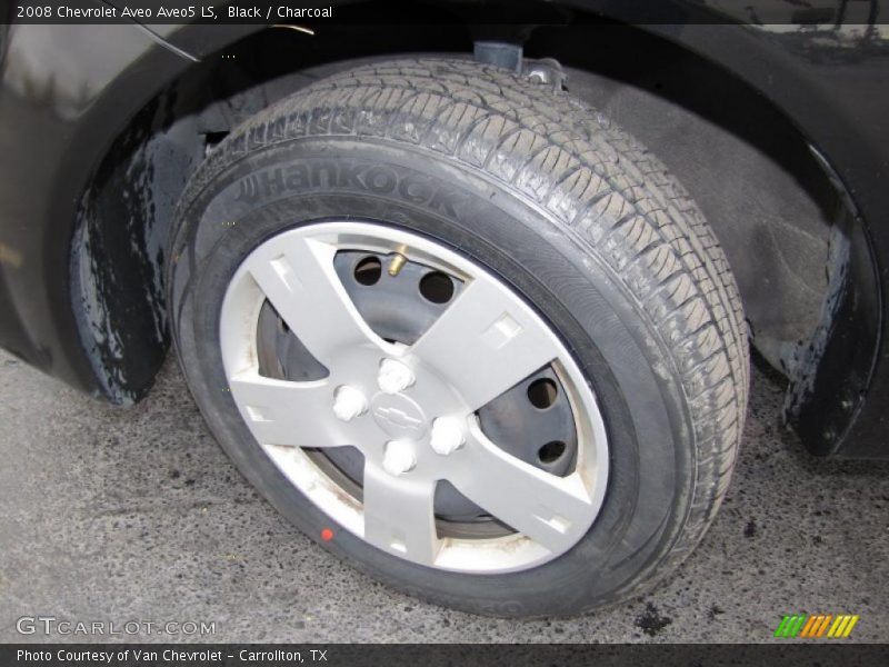 Black / Charcoal 2008 Chevrolet Aveo Aveo5 LS