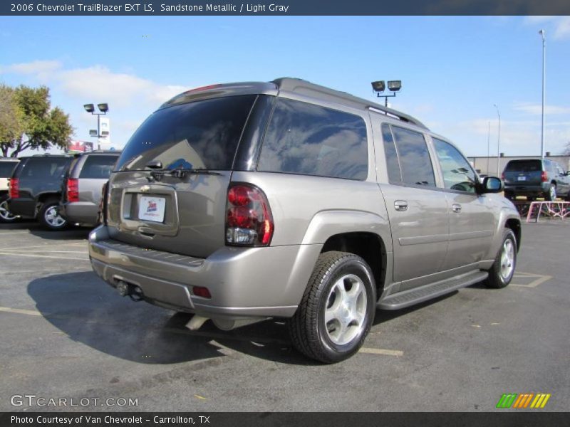 Sandstone Metallic / Light Gray 2006 Chevrolet TrailBlazer EXT LS