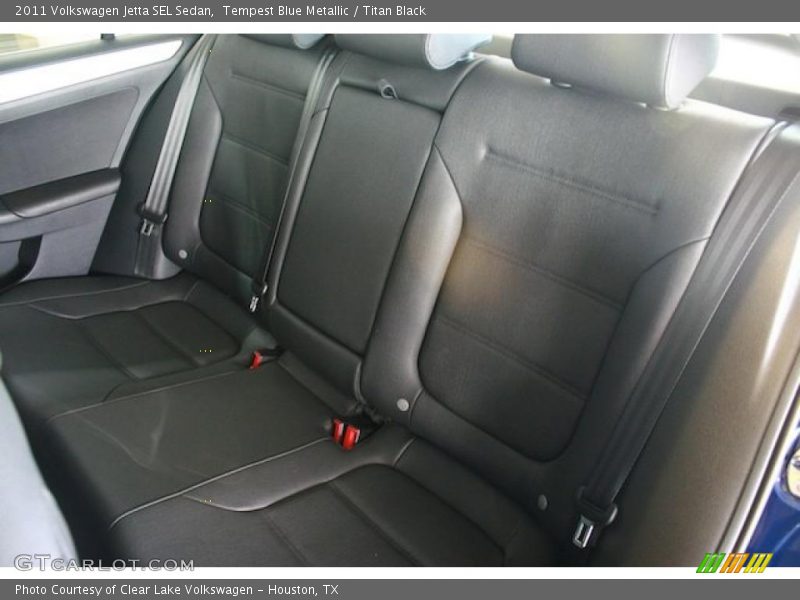 Tempest Blue Metallic / Titan Black 2011 Volkswagen Jetta SEL Sedan