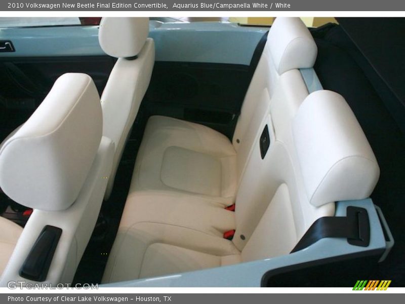 Aquarius Blue/Campanella White / White 2010 Volkswagen New Beetle Final Edition Convertible
