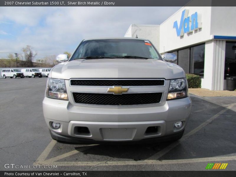 Silver Birch Metallic / Ebony 2007 Chevrolet Suburban 1500 LT