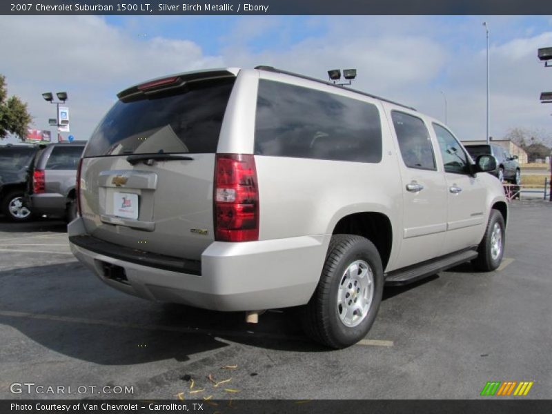 Silver Birch Metallic / Ebony 2007 Chevrolet Suburban 1500 LT