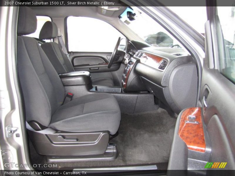 Silver Birch Metallic / Ebony 2007 Chevrolet Suburban 1500 LT