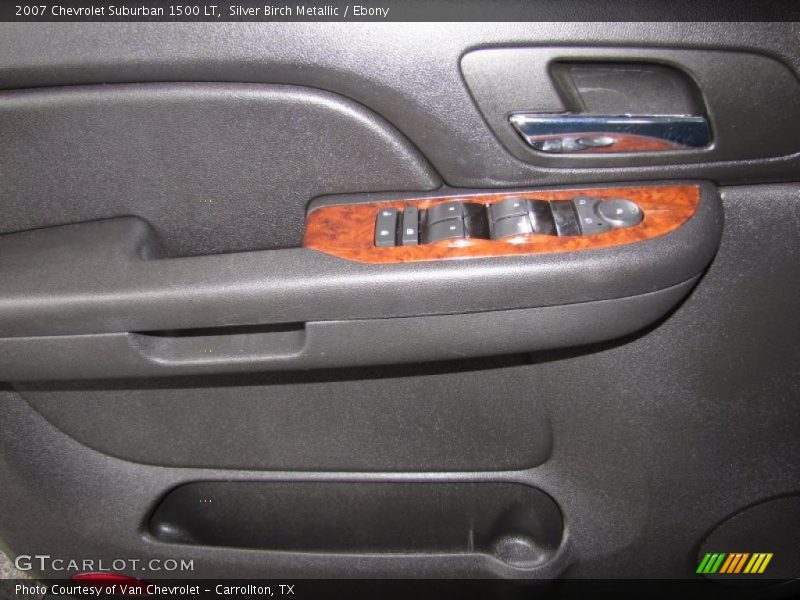 Silver Birch Metallic / Ebony 2007 Chevrolet Suburban 1500 LT