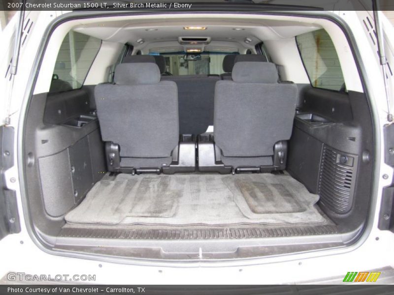 Silver Birch Metallic / Ebony 2007 Chevrolet Suburban 1500 LT