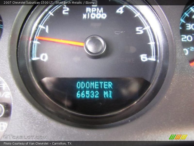 Silver Birch Metallic / Ebony 2007 Chevrolet Suburban 1500 LT