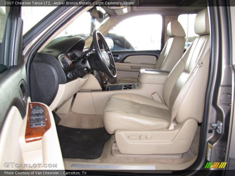 Amber Bronze Metallic / Light Cashmere/Ebony 2007 Chevrolet Tahoe LTZ
