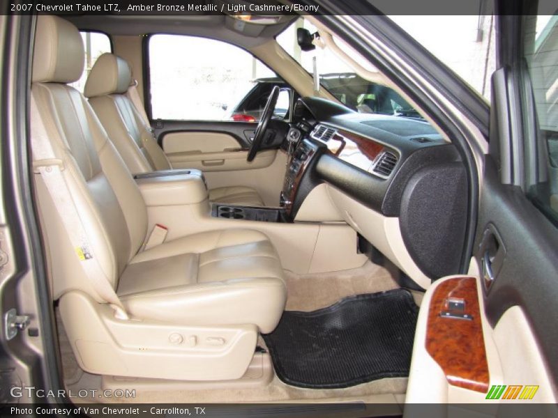 Amber Bronze Metallic / Light Cashmere/Ebony 2007 Chevrolet Tahoe LTZ