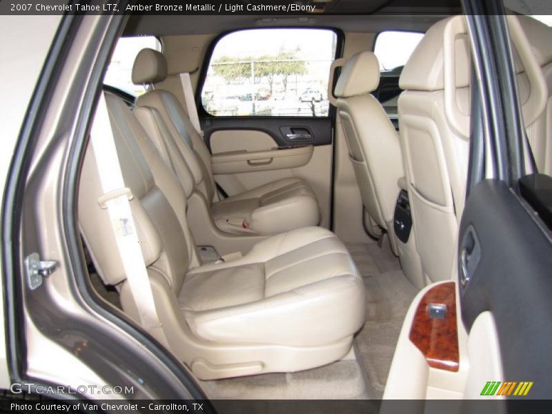 Amber Bronze Metallic / Light Cashmere/Ebony 2007 Chevrolet Tahoe LTZ