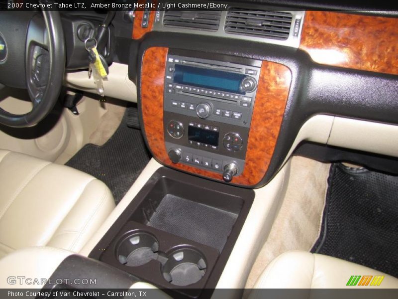 Amber Bronze Metallic / Light Cashmere/Ebony 2007 Chevrolet Tahoe LTZ