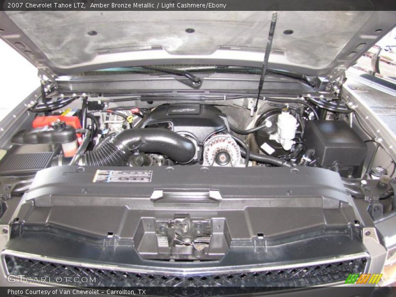 Amber Bronze Metallic / Light Cashmere/Ebony 2007 Chevrolet Tahoe LTZ