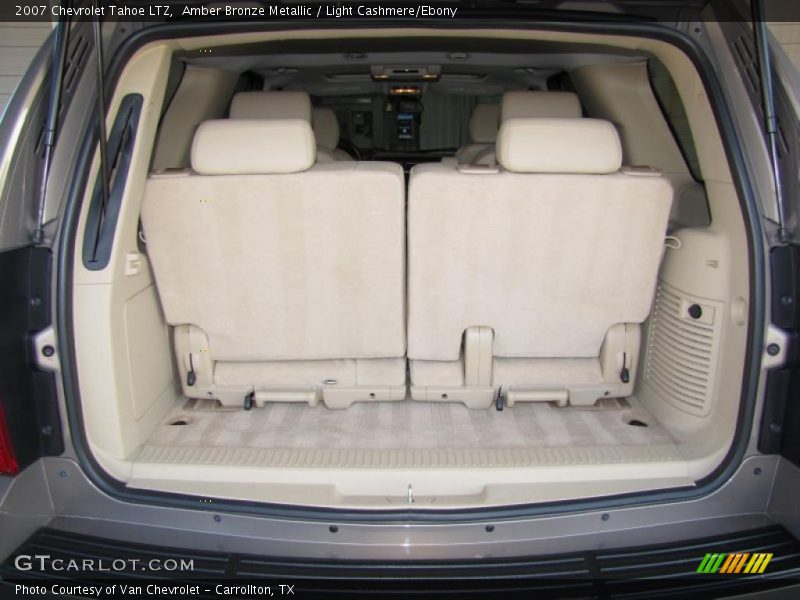 Amber Bronze Metallic / Light Cashmere/Ebony 2007 Chevrolet Tahoe LTZ