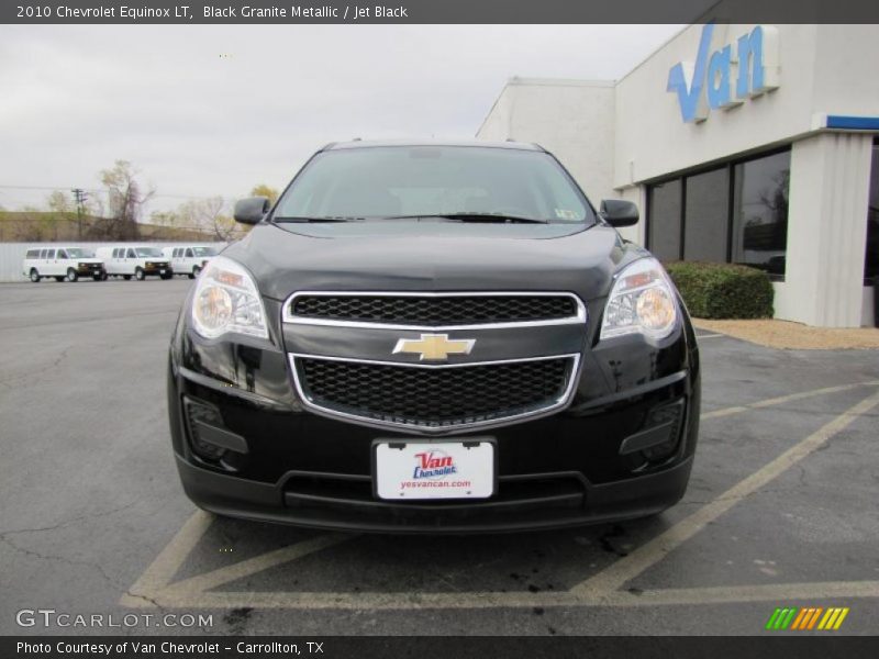 Black Granite Metallic / Jet Black 2010 Chevrolet Equinox LT