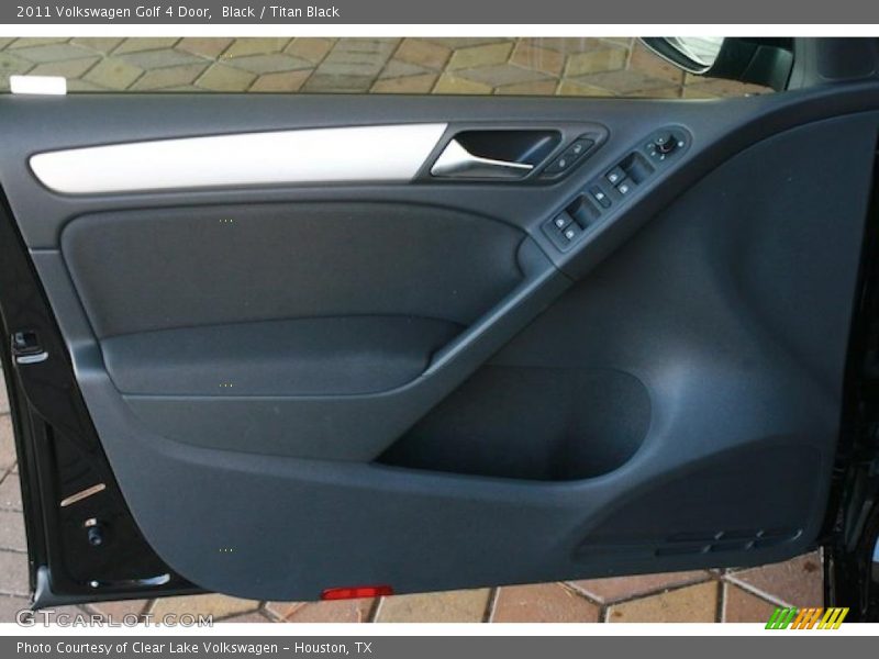 Black / Titan Black 2011 Volkswagen Golf 4 Door