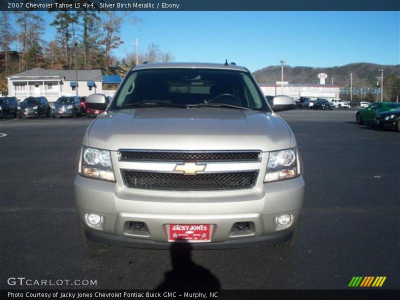 Silver Birch Metallic / Ebony 2007 Chevrolet Tahoe LS 4x4