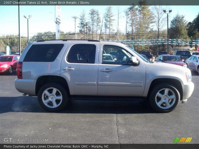 Silver Birch Metallic / Ebony 2007 Chevrolet Tahoe LS 4x4