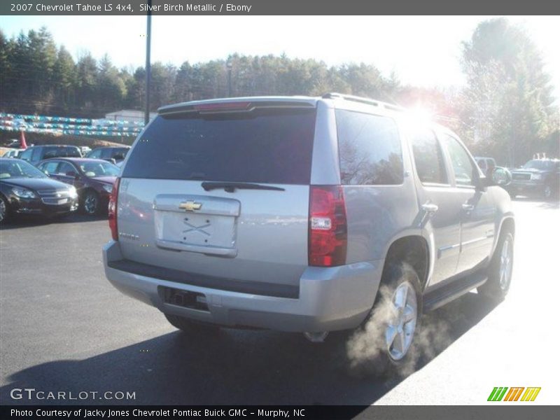 Silver Birch Metallic / Ebony 2007 Chevrolet Tahoe LS 4x4
