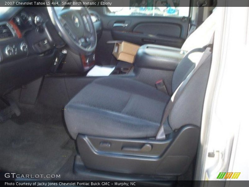 Silver Birch Metallic / Ebony 2007 Chevrolet Tahoe LS 4x4