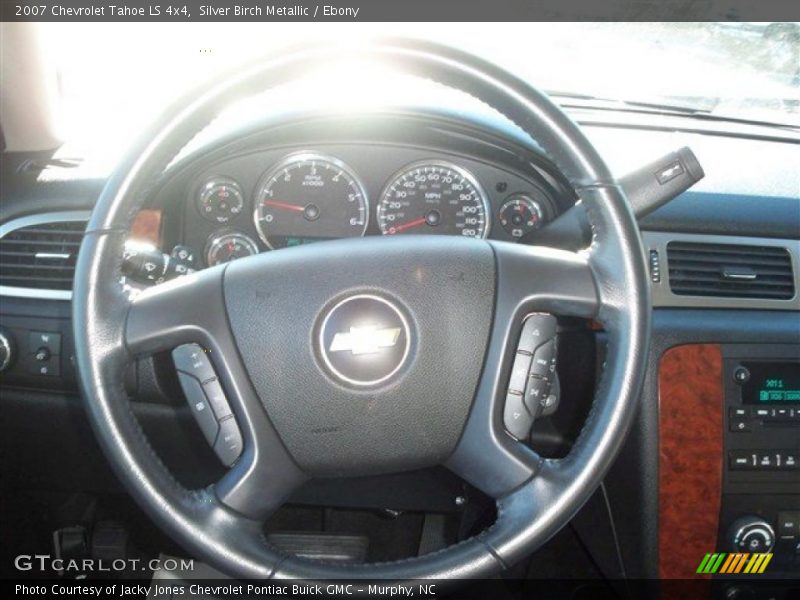 Silver Birch Metallic / Ebony 2007 Chevrolet Tahoe LS 4x4